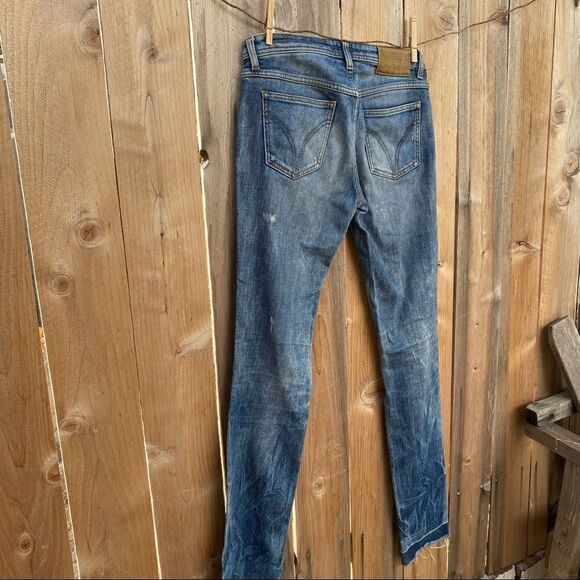 DOLCE GABBANA D&G CUTE Low Rise Jeans Y2K size 27 - Picture 3 of 16